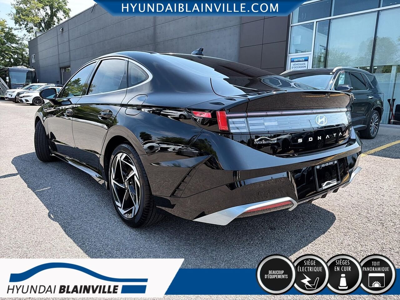 2025 Hyundai Sonata Black Blainville - photo #5