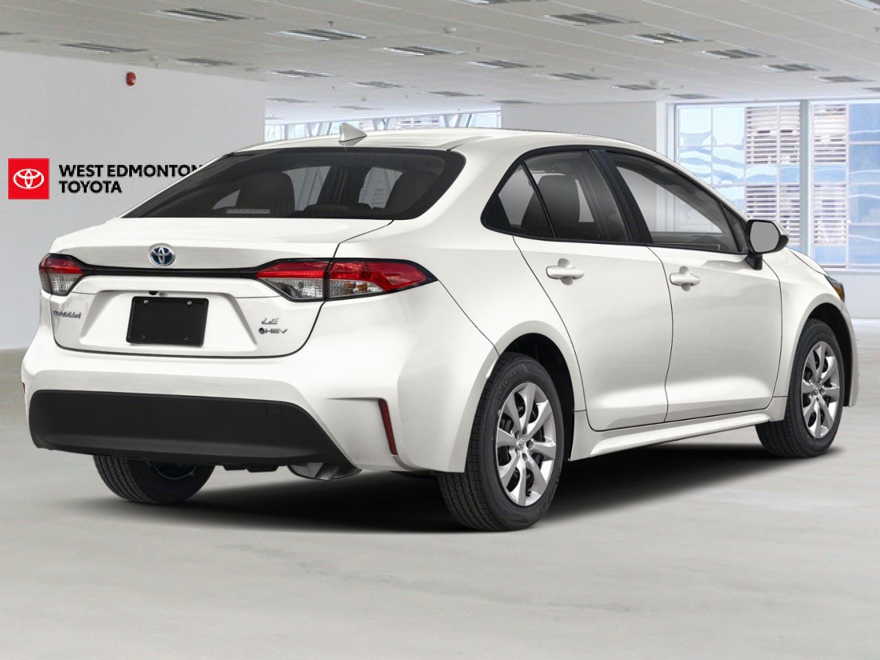 2026 Toyota Corolla 2602113 | Hybrid LE White Edmonton - photo #1