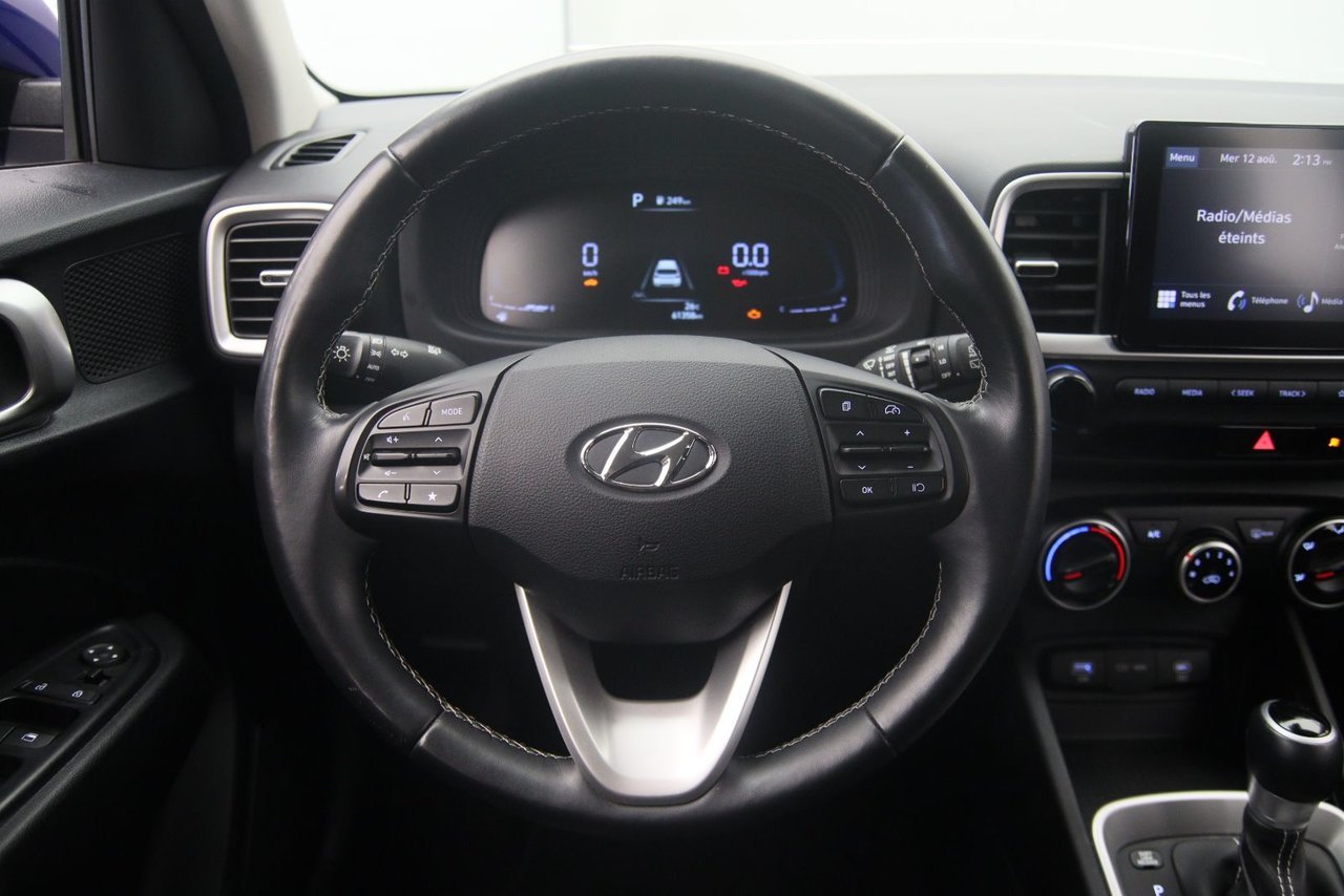 2023 Hyundai Venue VIN KMHRC8A38PU235119 Blue Baie-Comeau - photo #10