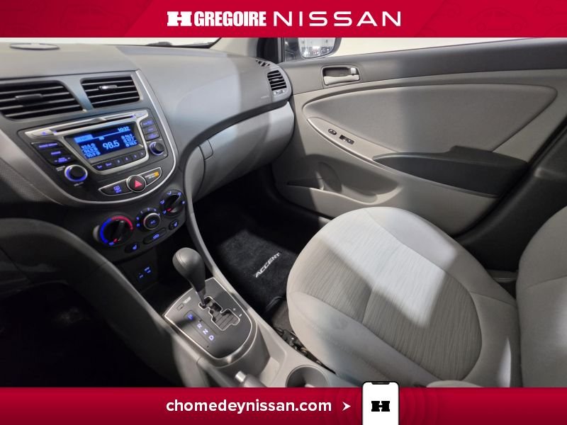 Hyundai Accent CH7214 | GL * A/C * Automatique * Groupe Electrique * Cruis 2015 Argent Laval - photo #19