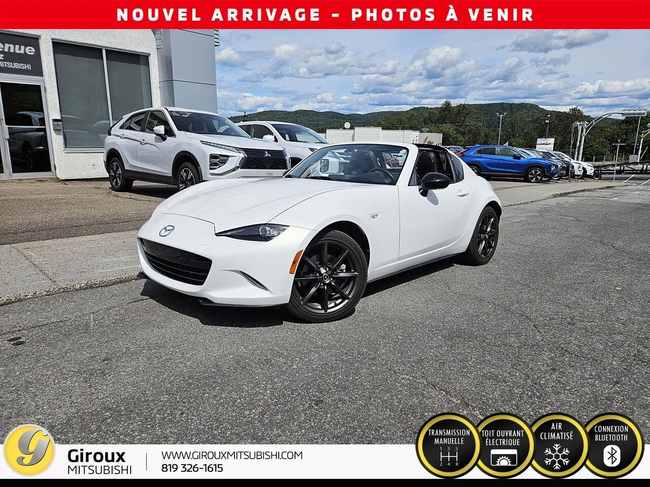 MAZDA MX-5 2017 Blanc Sainte-Agathe-des-Monts - photo #0