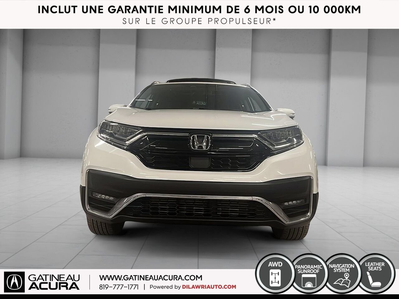 Honda CR-V Touring AWD 2020 Blanc Ottawa & Gatineau - photo #11