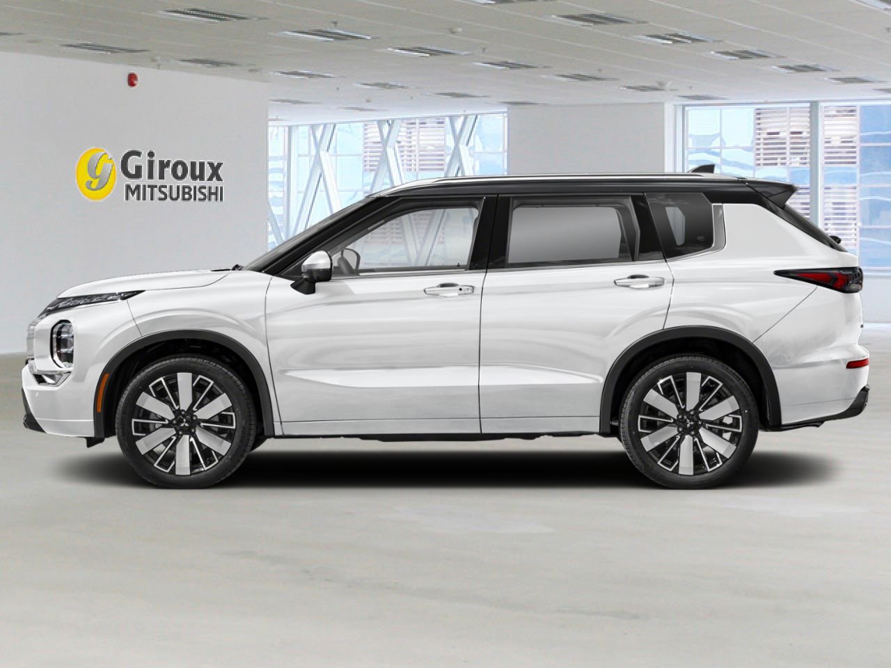 2026 Mitsubishi Outlander White Diamond/Black Roof Sainte-Agathe-des-Monts - photo #2