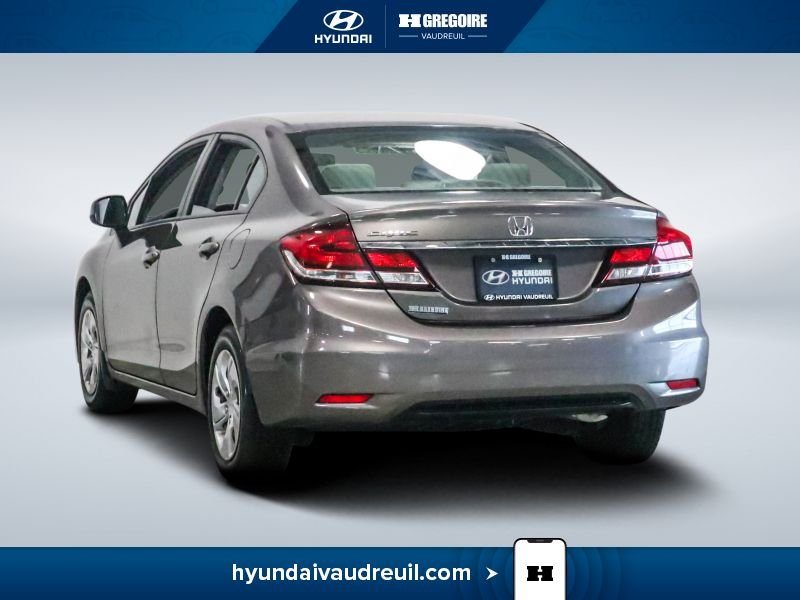 Honda Civic 2013 Gris Laval - photo #7
