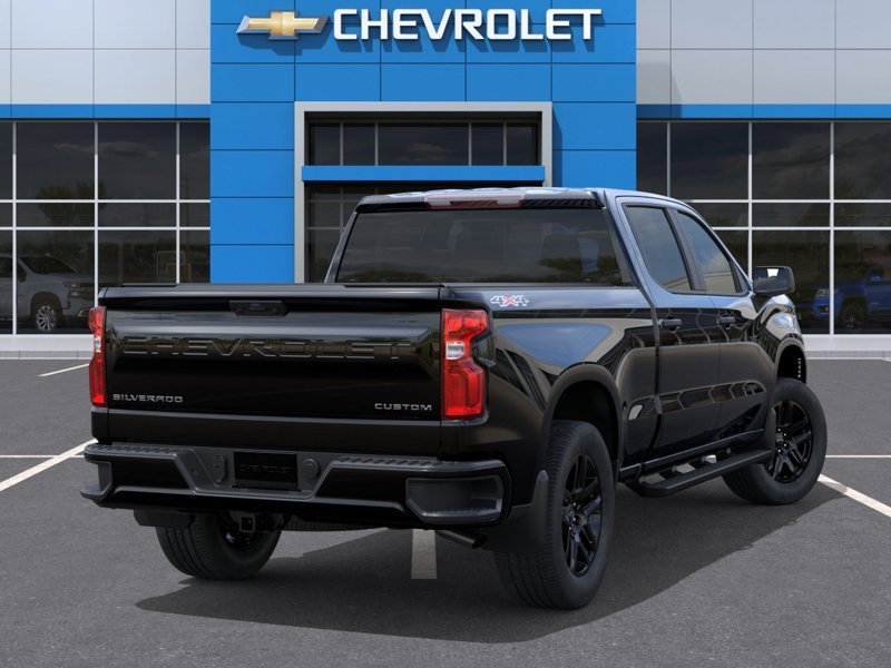 2026 CHEVROLET Silverado 1500 Custom cabine multiplace 4RM 157 po Black Ottawa & Gatineau - photo #3