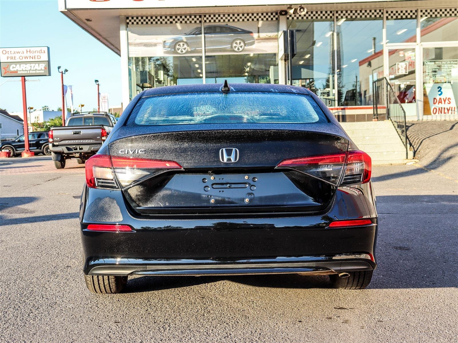 Honda Civic Berline LX 2022 Black Ottawa & Gatineau - photo #3
