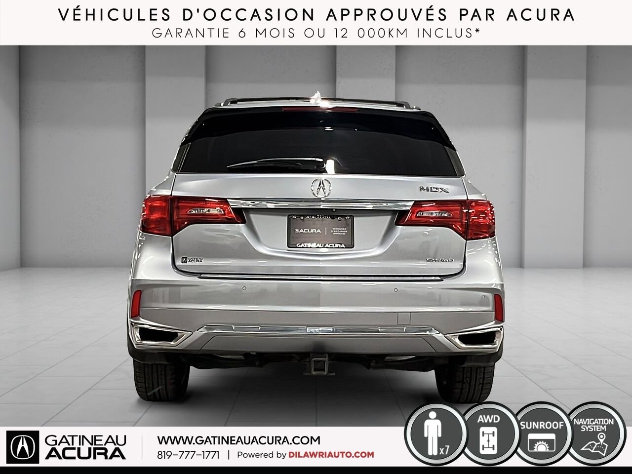 2017 Acura MDX Élite SH-AWD Silver Gatineau - photo #15