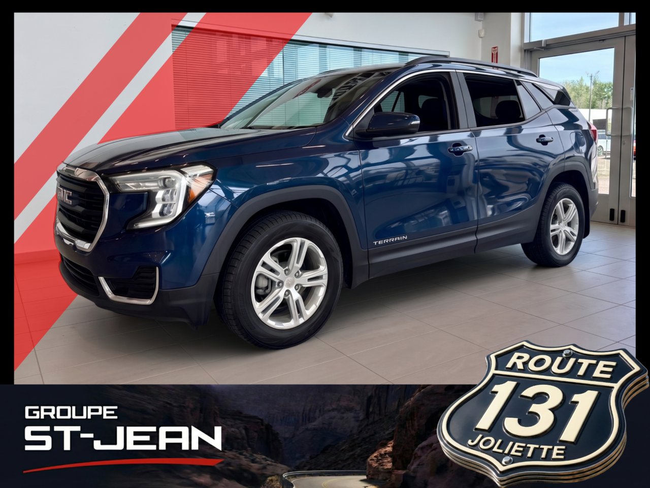 GMC Terrain 2022 Bleu Notre-Dame-des-Prairies - photo #33