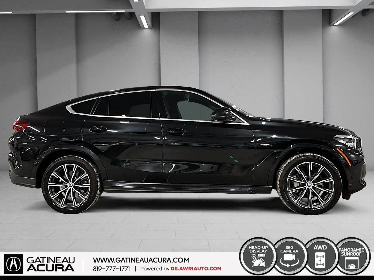 2023 BMW X6 xDrive 40i coupé Black Gatineau - photo #14