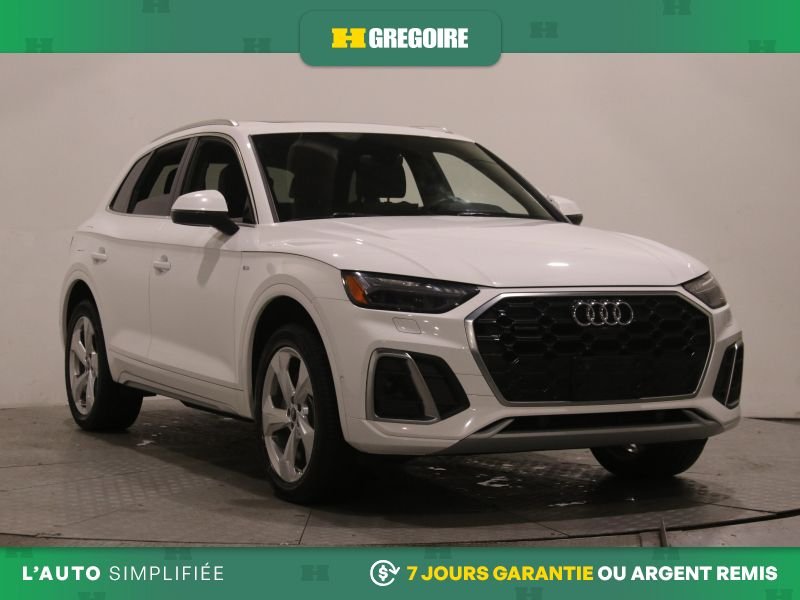 Audi Q5 821191 | Technik S AWD AUTO A/C CUIR TOIT NAV MAGS CAM RECU 2022 Blanc Laval - photo #0
