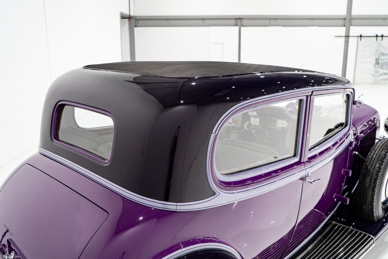 1933 Lincoln KB Victoria Coupe One Of 18 Built, And The Only Known Surviving **PRICE IN USD** Purple Montreal - photo #44