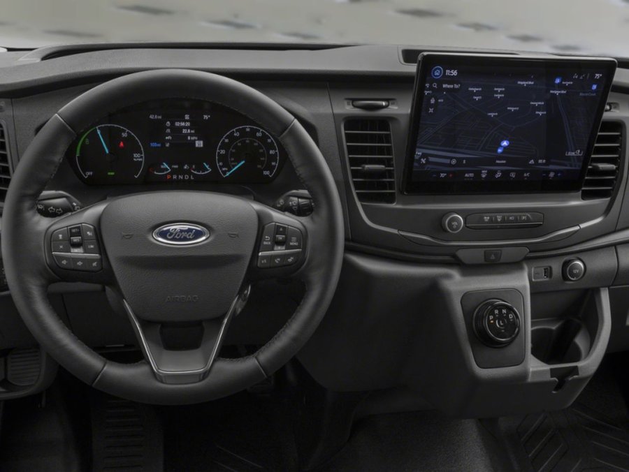 Ford E-Transit fourgonnette utilitaire 2025 Blanc Oxford