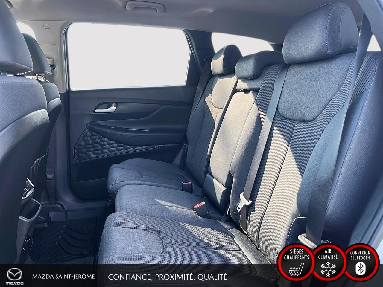 2019 Hyundai Santa Fe 2.4L PREFERRED | AWD | VOLANT CHAUFFANT | RÉG. ADAPTATIF | White Saint-Jérôme - photo #20