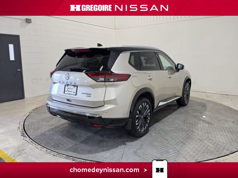 Nissan Rogue CL7280 | Platinum Cuir Toit Pano Caméra 360 à partir 2.99% 2024 Gris Laval - photo #8