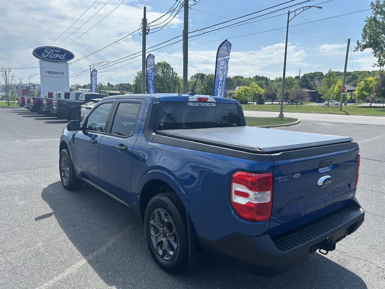 Ford MAVERICK 2023 Bleu Montmagny - photo #4