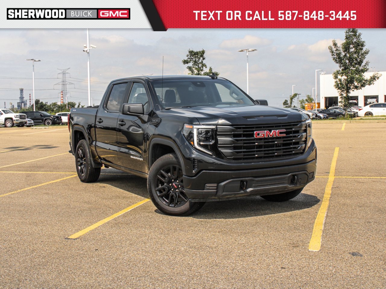 2024 GMC Sierra 1500 4WD Crew Cab 147 Pro Black Sherwood Park - photo #0