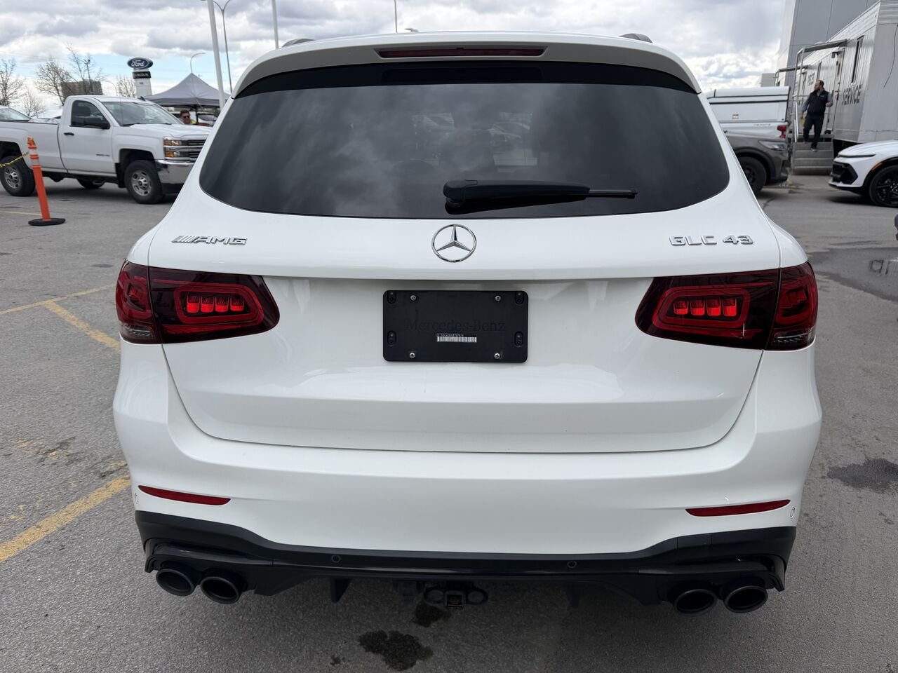 Mercedes-Benz GLC GLC 43 AMG 4MATIC 2020 Blanc Laval - photo #8