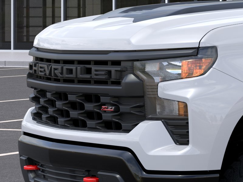 CHEVROLET SILVERADO 1500 Custom Trail Boss cabine multiplace 4RM 157 po 2026 Blanc Sherbrooke - photo #12