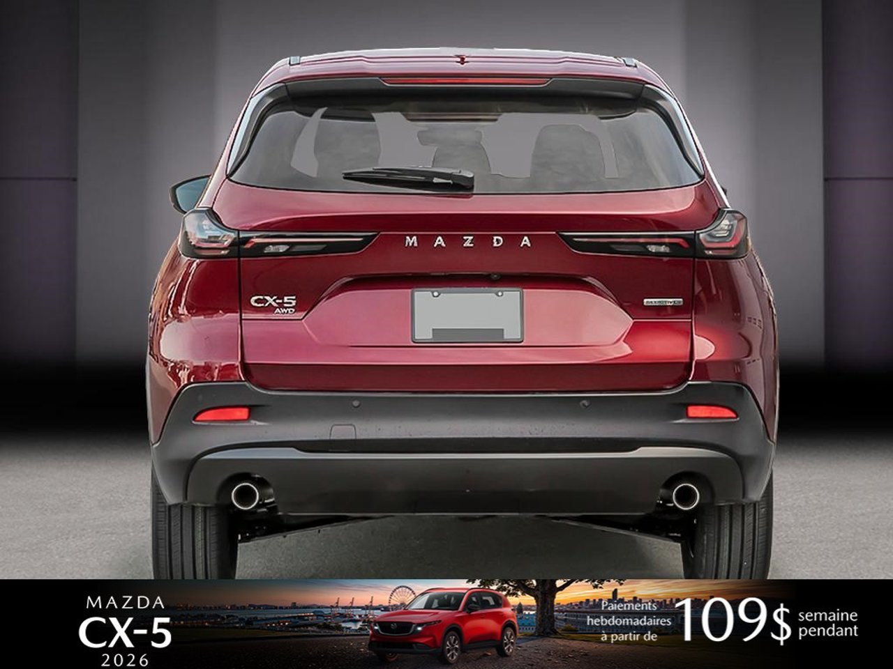Mazda CX-5 JM3KMAHA2T0144631 2026 Rouge vibrant cristal métallisé Mirabel - photo #4