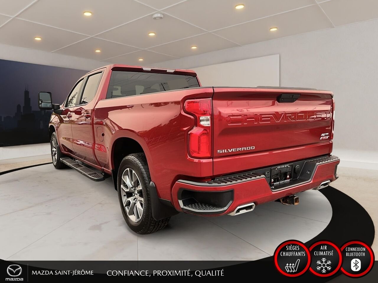 2020 Chevrolet Silverado 1500 RST | DURAMAX DIESEL | 4X4 | GROUPE REMORQUAGE Red Saint-Jérôme - photo #9