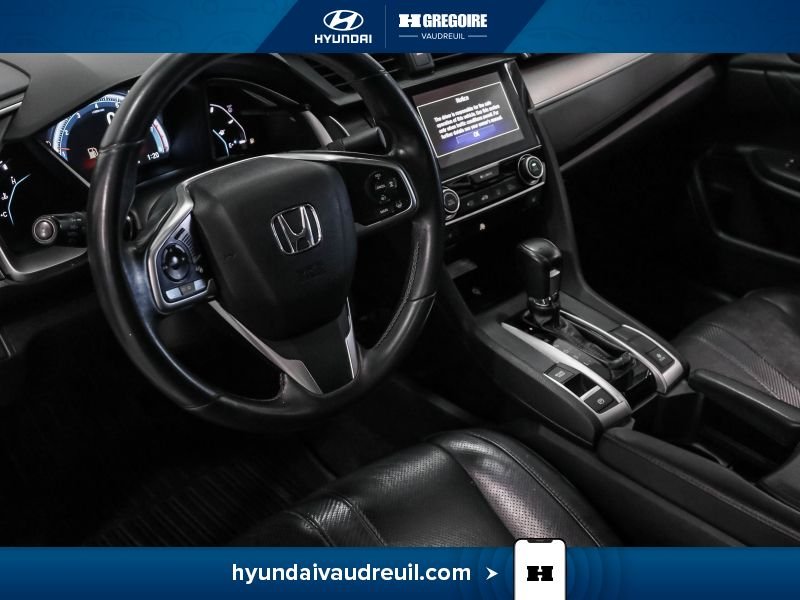 2016 Honda Civic White Laval - photo #15