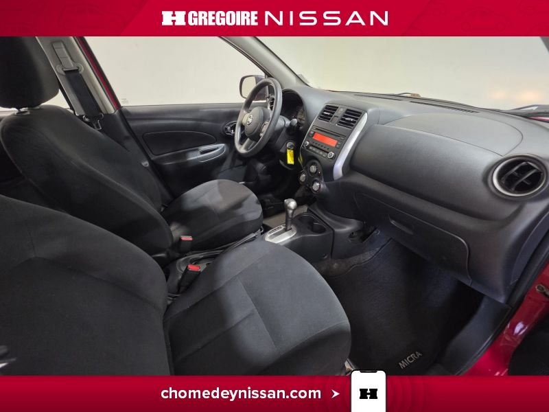 Nissan MICRA CP7243 | S * Automatique * Cuise * 2015 Rouge Laval - photo #18