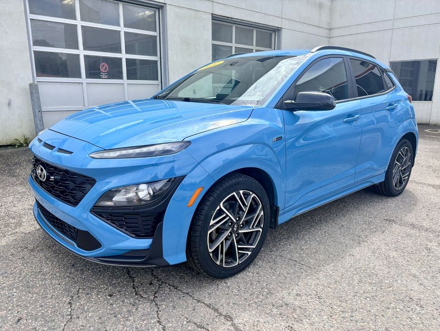 HYUNDAI KONA 2022 2022 Bleu
