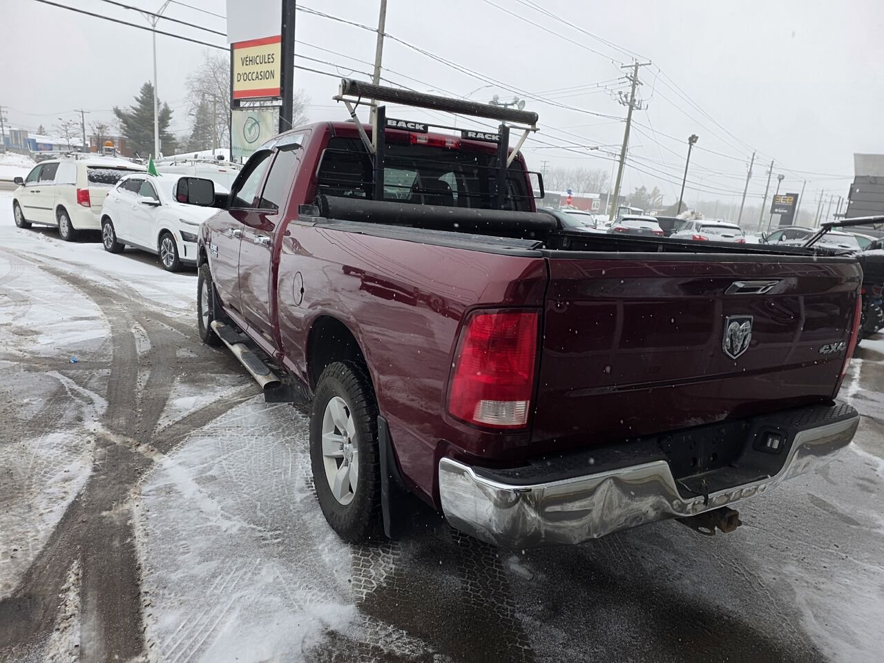 Ram 1500 2017 Rouge Longueuil, - photo #3