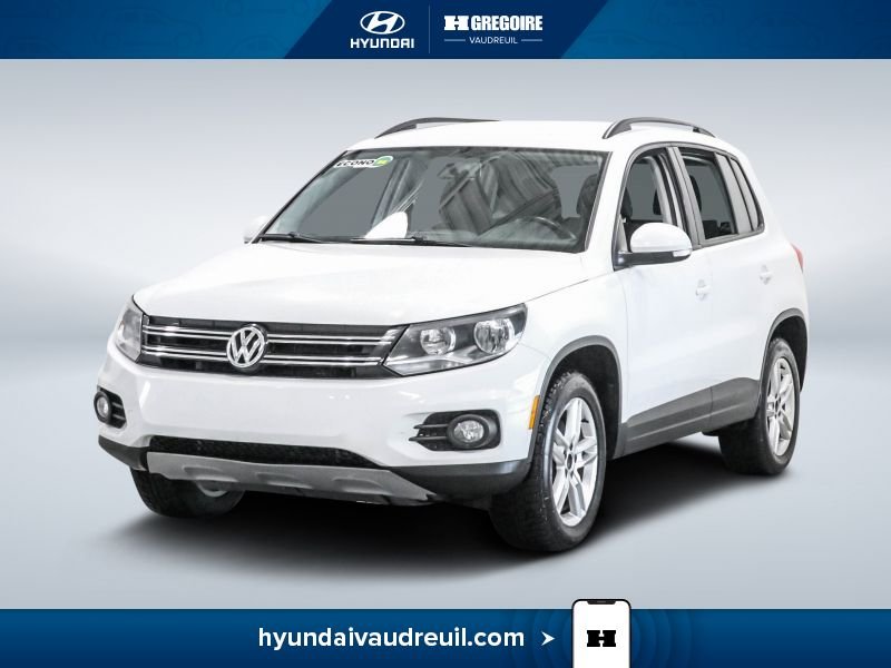 2015 Volkswagen Tiguan White Laval - photo #4