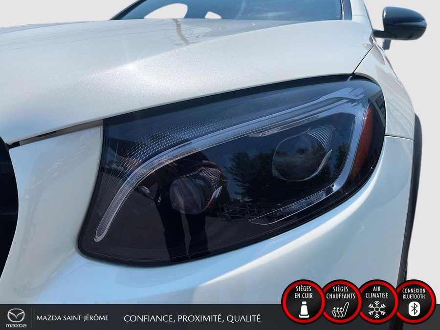 Mercedes-Benz GLC GLC 63 S AMG | CUIR ROUGE | TOIT PANORAMIQUE | 2019 Blanc