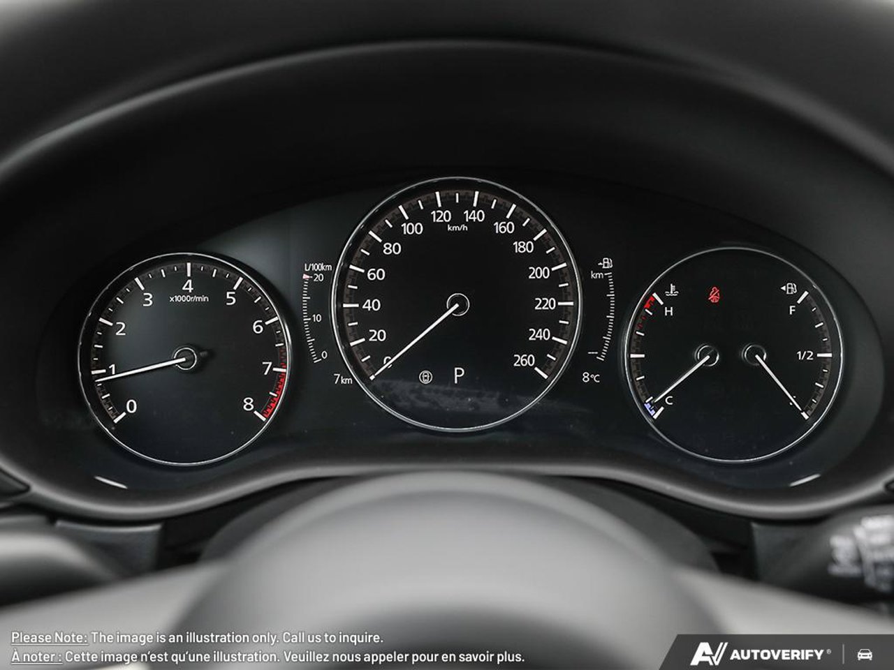 Mazda CX-30 3MVDMBBLXTM208847 2026 Bleu cristal foncé mica Mirabel - photo #13