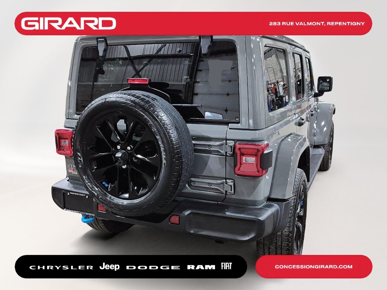 JEEP WRANGLER 4XE 2022 Gris Repentigny - photo #5