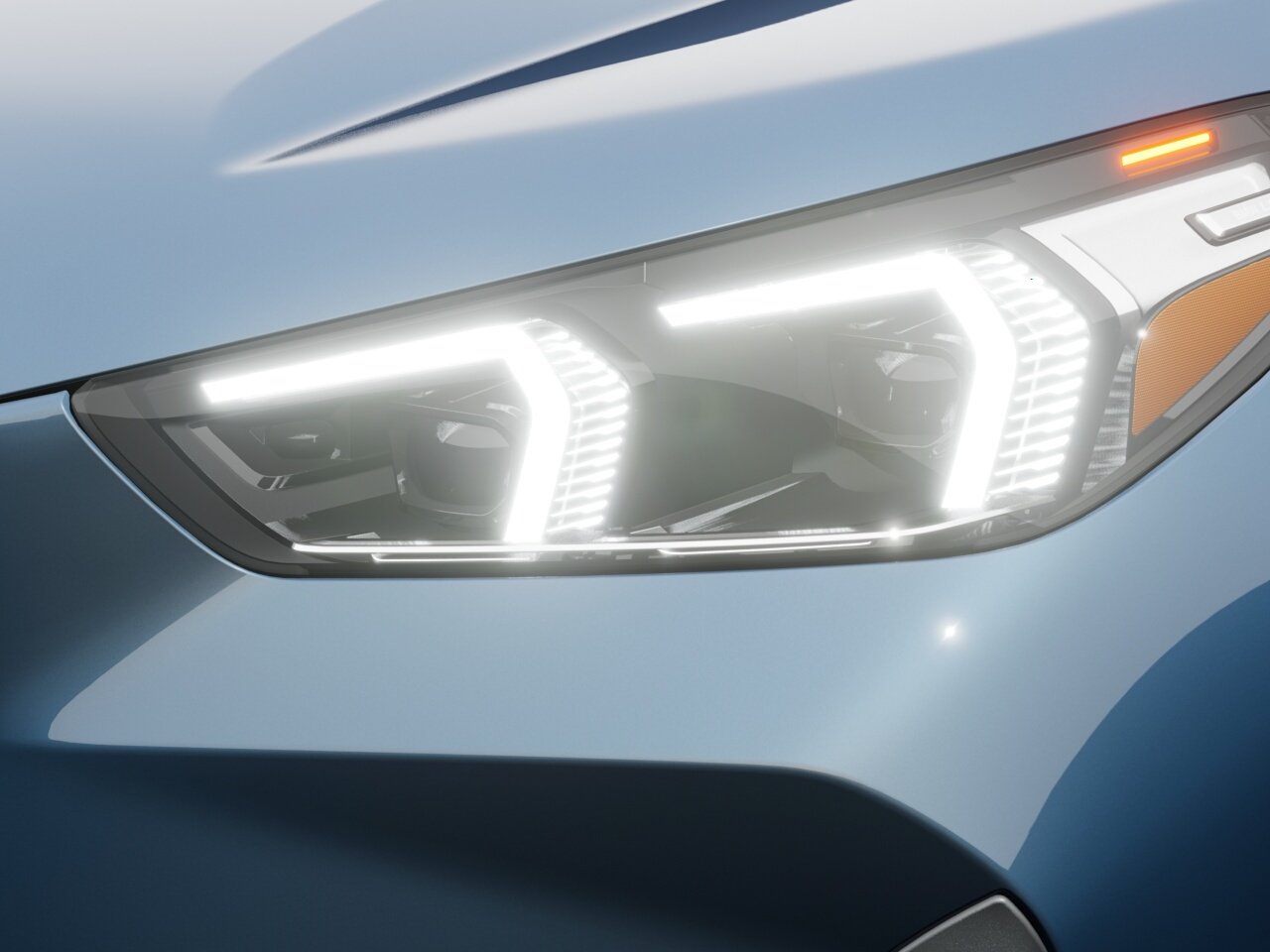 BMW X1 xDrive28i 2026 Bleu Portimao givré métallisé Blainville - photo #5