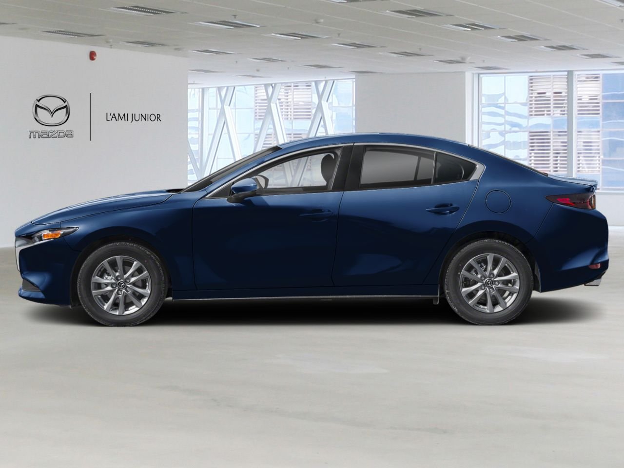 2026 Mazda Mazda3 VIN JM1BPABL3T1875833 Deep Crystal Blue Mica Chicoutimi - photo #2