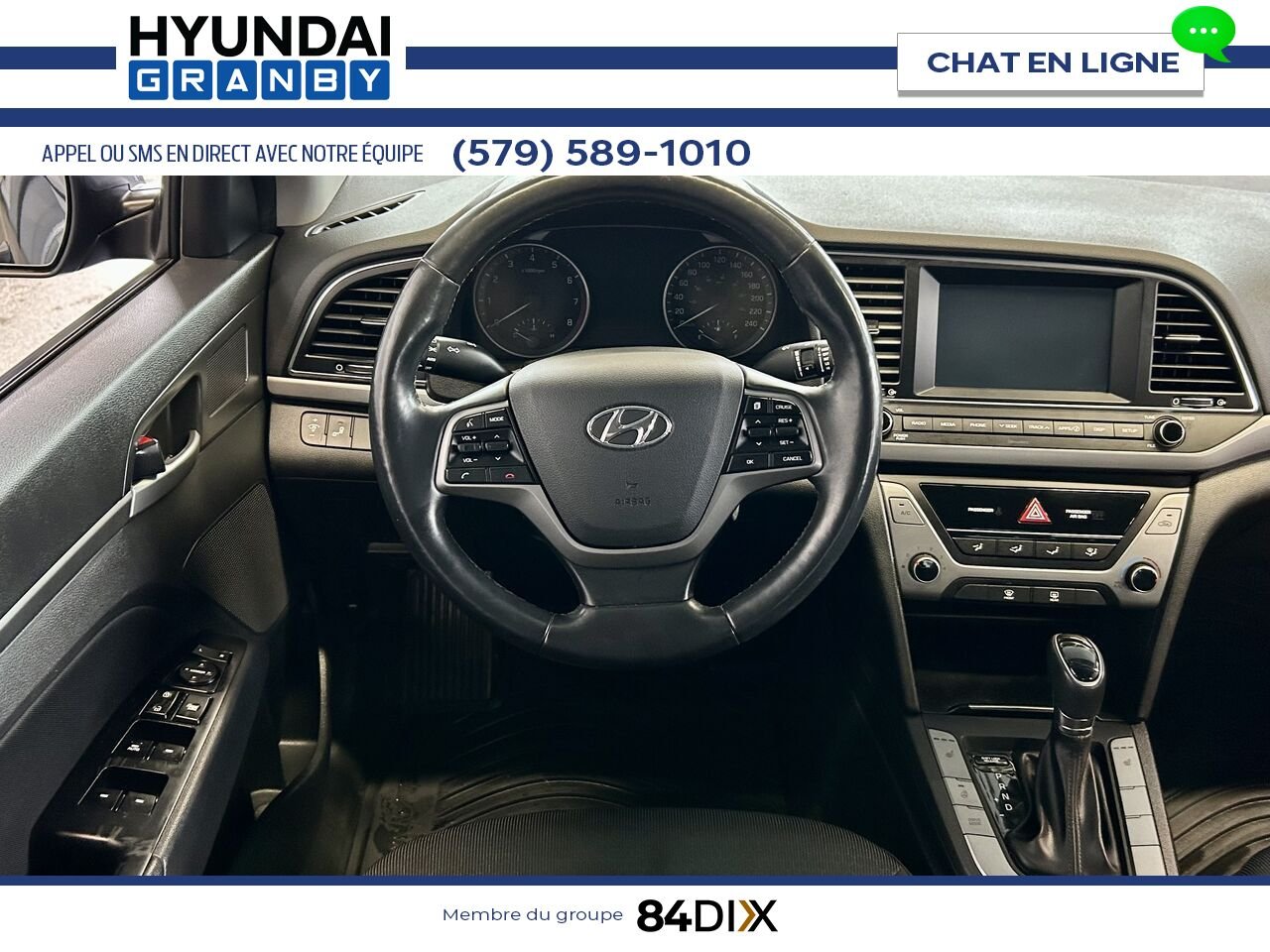 Hyundai Elantra 2018 Bleu Granby - photo #11