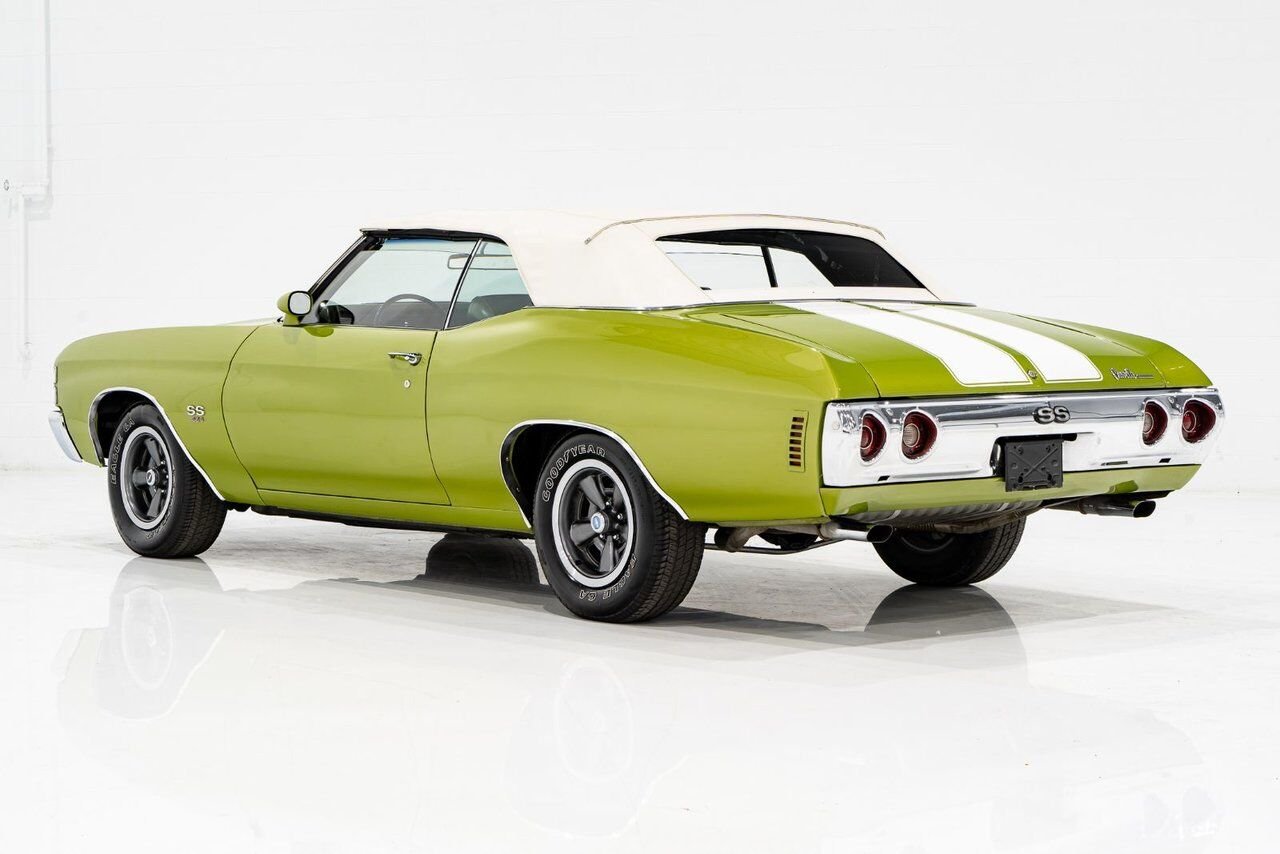 Chevrolet Chevelle SS Matching numbers 454 LS5 4-speed 1971 Vert Montréal - photo #61