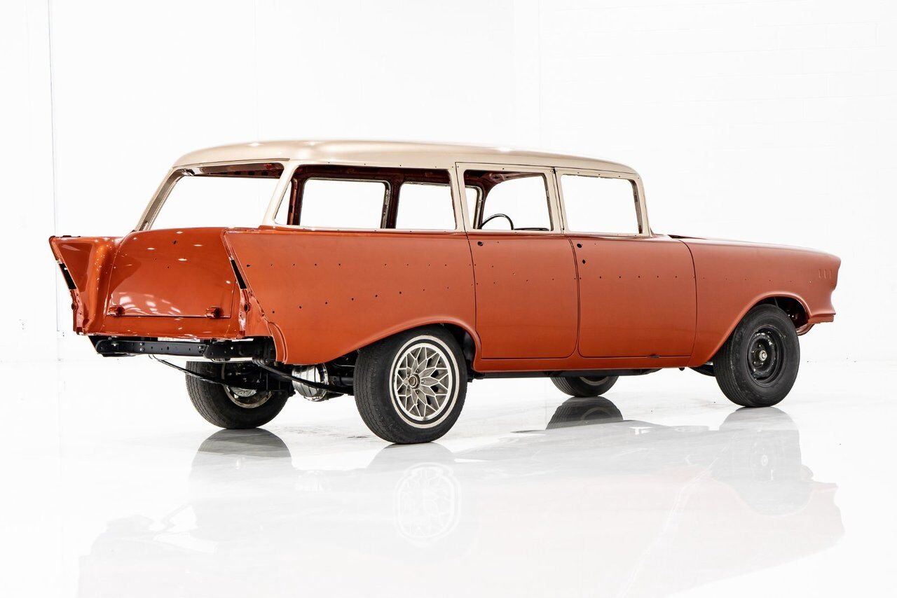 Chevrolet Bel Air PRIX EN USD | Project Wagon Completely Restored Shell 1957 Montréal - photo #43