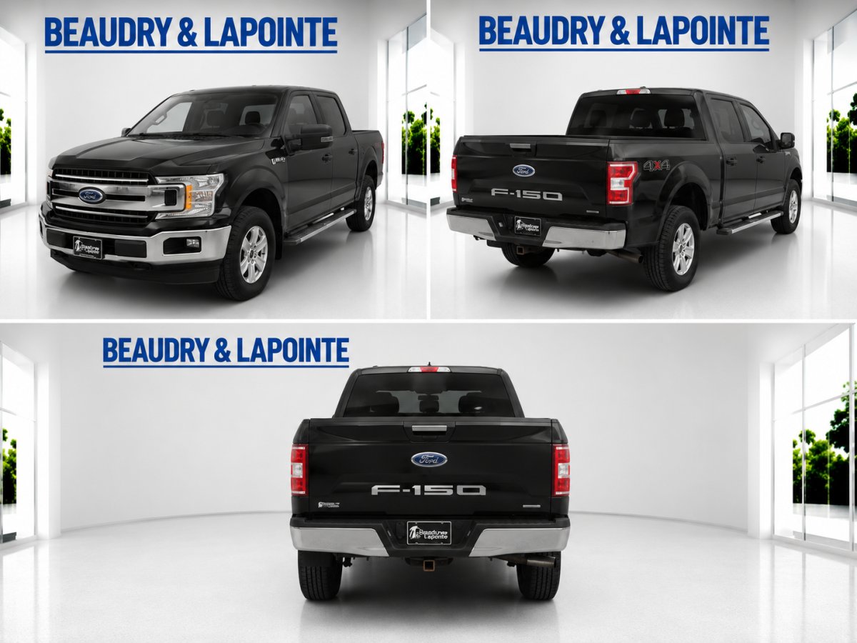 Ford F-150 2018 Noir La Sarre - photo #1