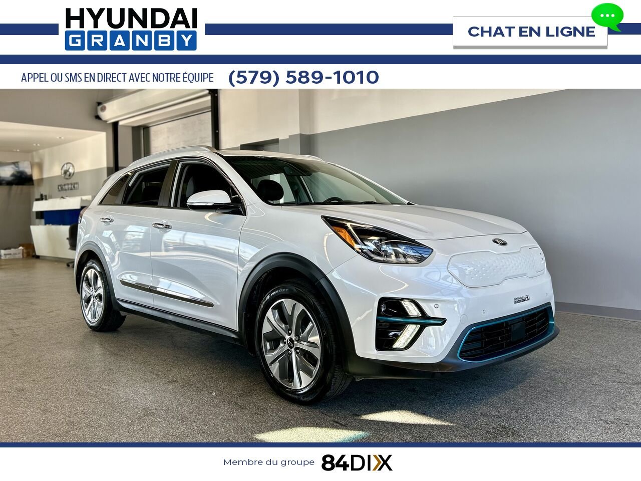2019 Kia Niro électrique White Granby - photo #0