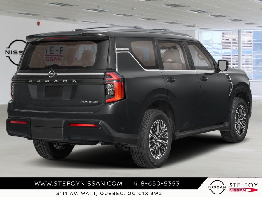 NISSAN Armada AR640 2026 Super noir