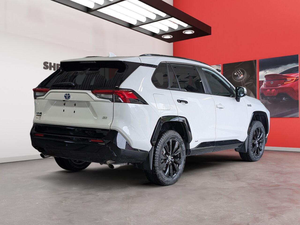 2021 Toyota RAV4 Prime JTMGB3FV0MD024326 White Sherbrooke - photo #3