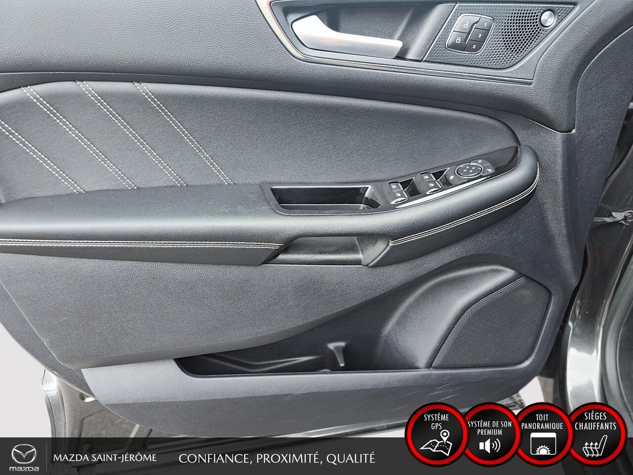 2020 Ford Edge ST | TOIT PANO | AWD | CUIR | Grey Saint-Jérôme - photo #13