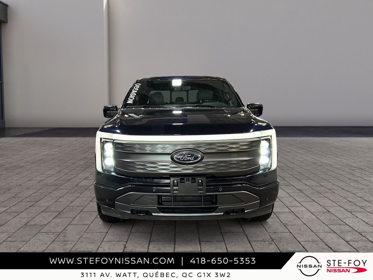 Ford F-150 Lightning GROUPE 510 A, standard range 2023 Bleu Ste-Foy - photo #1