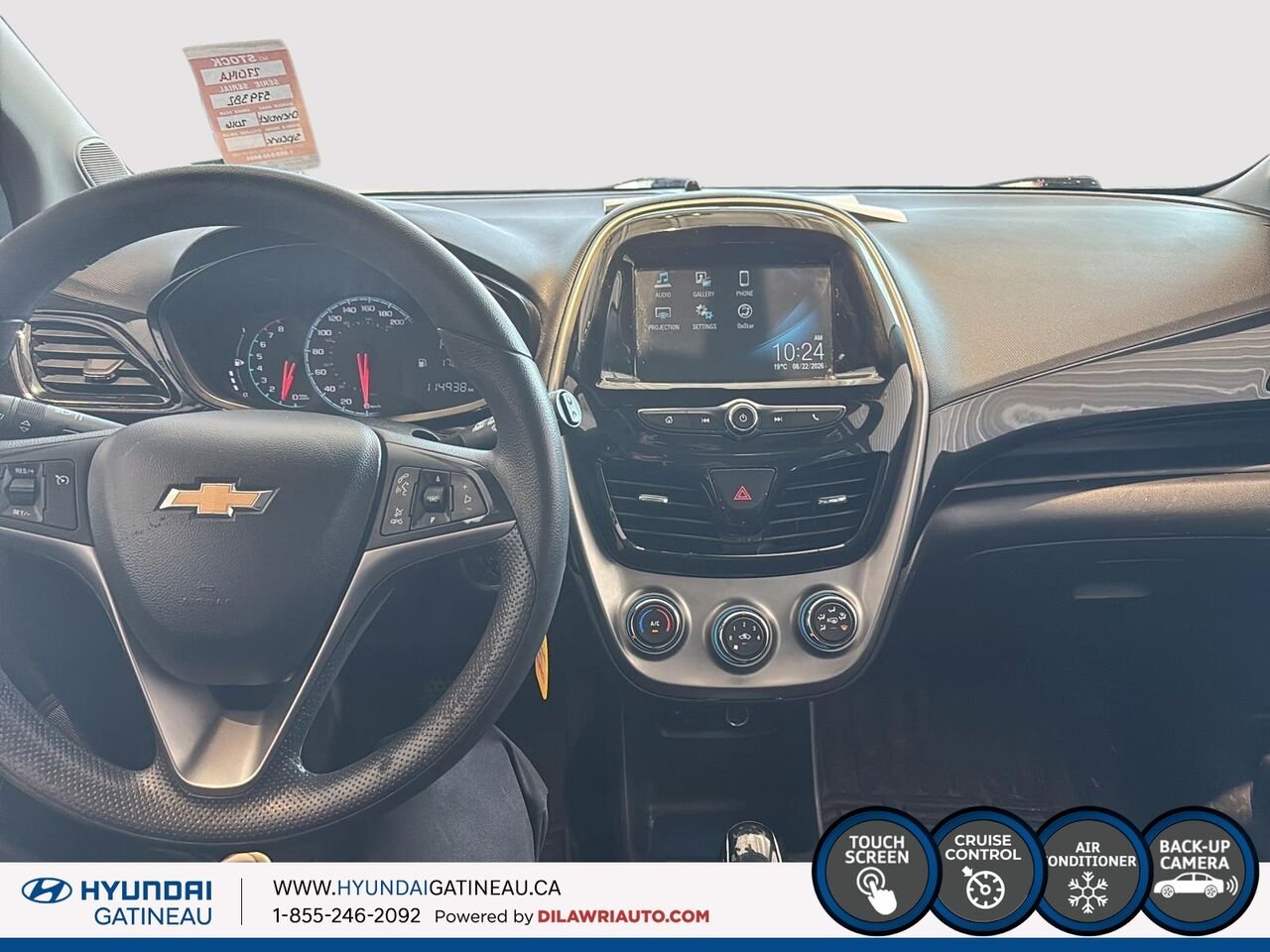 2016 Chevrolet Spark LT à hayon 5 portes transmission à variation continue avec 1LT Ottawa & Gatineau - photo #7