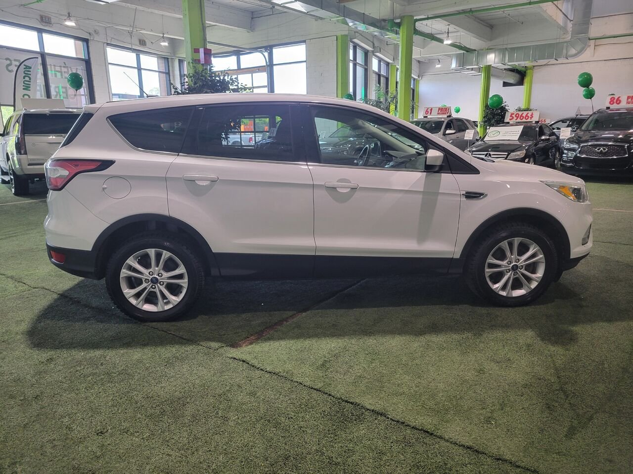 2017 Ford Escape White  - photo #6