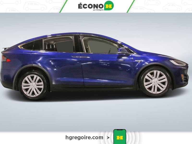 Tesla Model X 2016 Bleu Saint-Eustache - photo #8