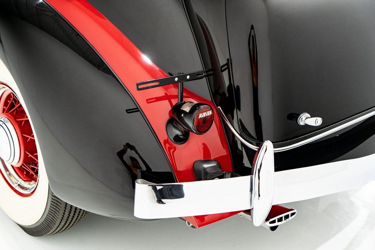 Auburn 851 Supercharge Phaeton **PRIX EN USD** 1935 Noir Montréal - photo #3