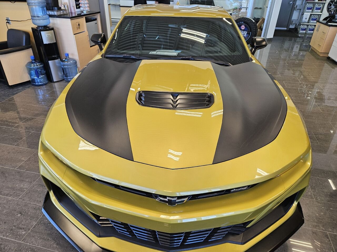 Chevrolet Camaro Coupé 2 portes 1SS 2024 Jaune Thetford Mines - photo #2