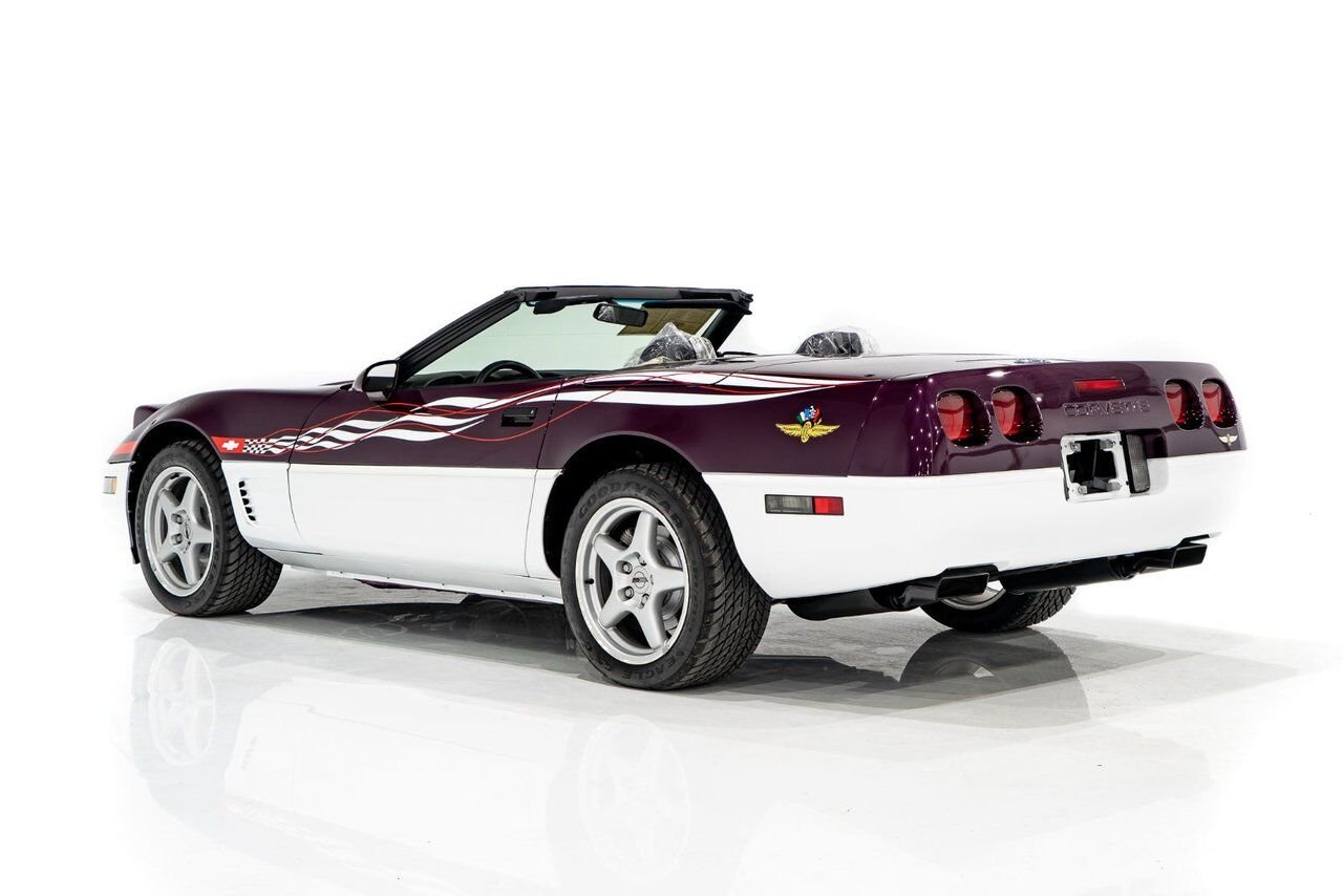 Chevrolet Corvette *PRIX EN USD* RPO Z4Z PACE CAR PRESENTED IN DELIVERY PACKAGING WITH ONLY 192MILES (307KM) FROM NEW 1995 Blanc Montréal - photo #72