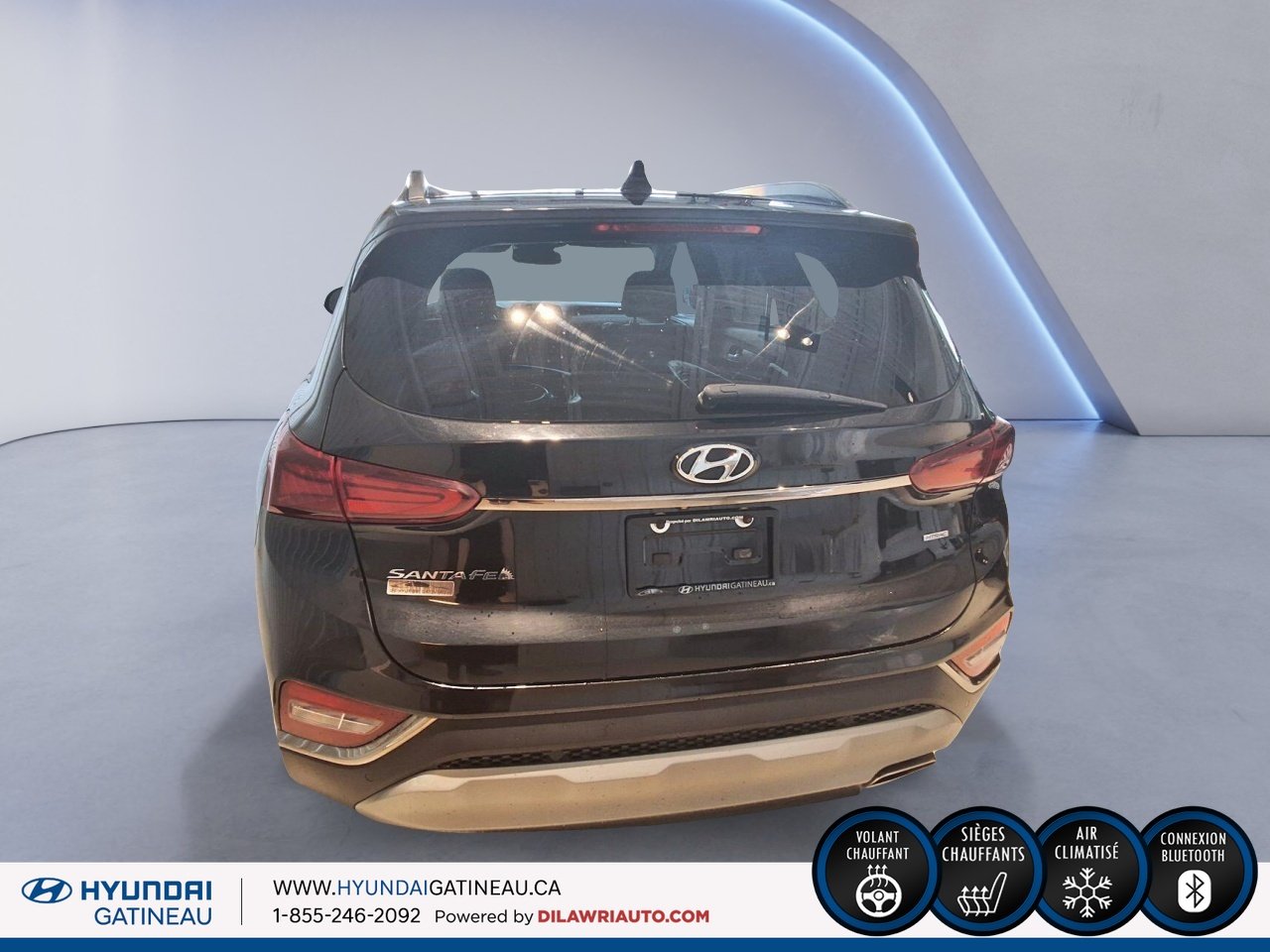 2019 HYUNDAI SANTA FE S *** AWD *** Sieges chauffants *** camera de recul *** Black Ottawa & Gatineau - photo #2